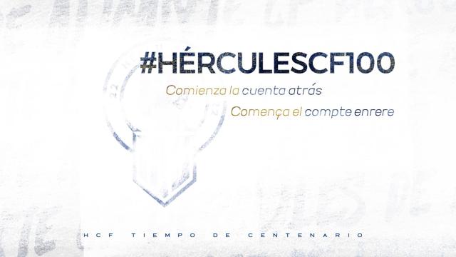 El Hércules lanza ya la imagen oficial con la que arranca su centenario, cuya comisión preside Manuel Palomar.