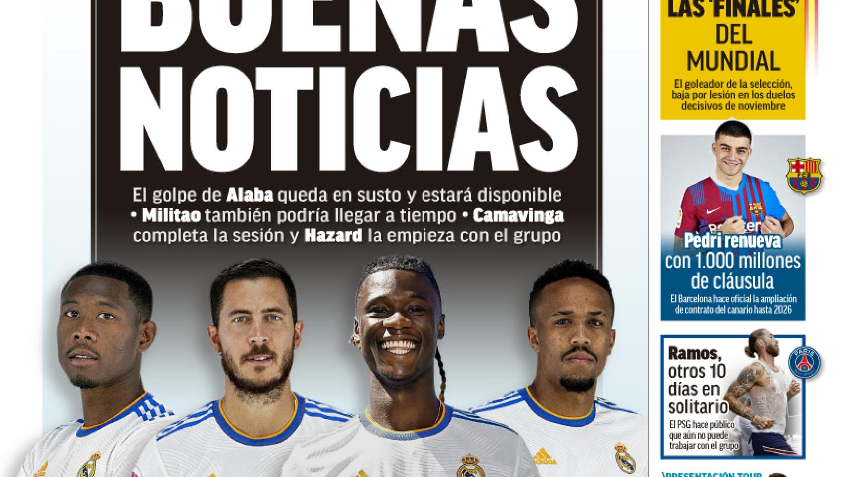 Portada MARCA (15/10/21)