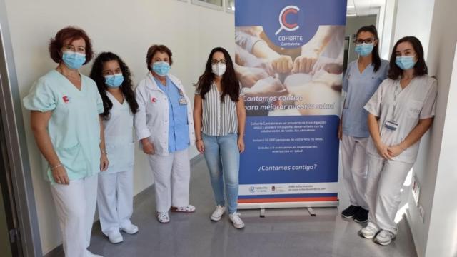 Equipo que lidera el proyecto de investigación 'Cohorte Cantabria'.