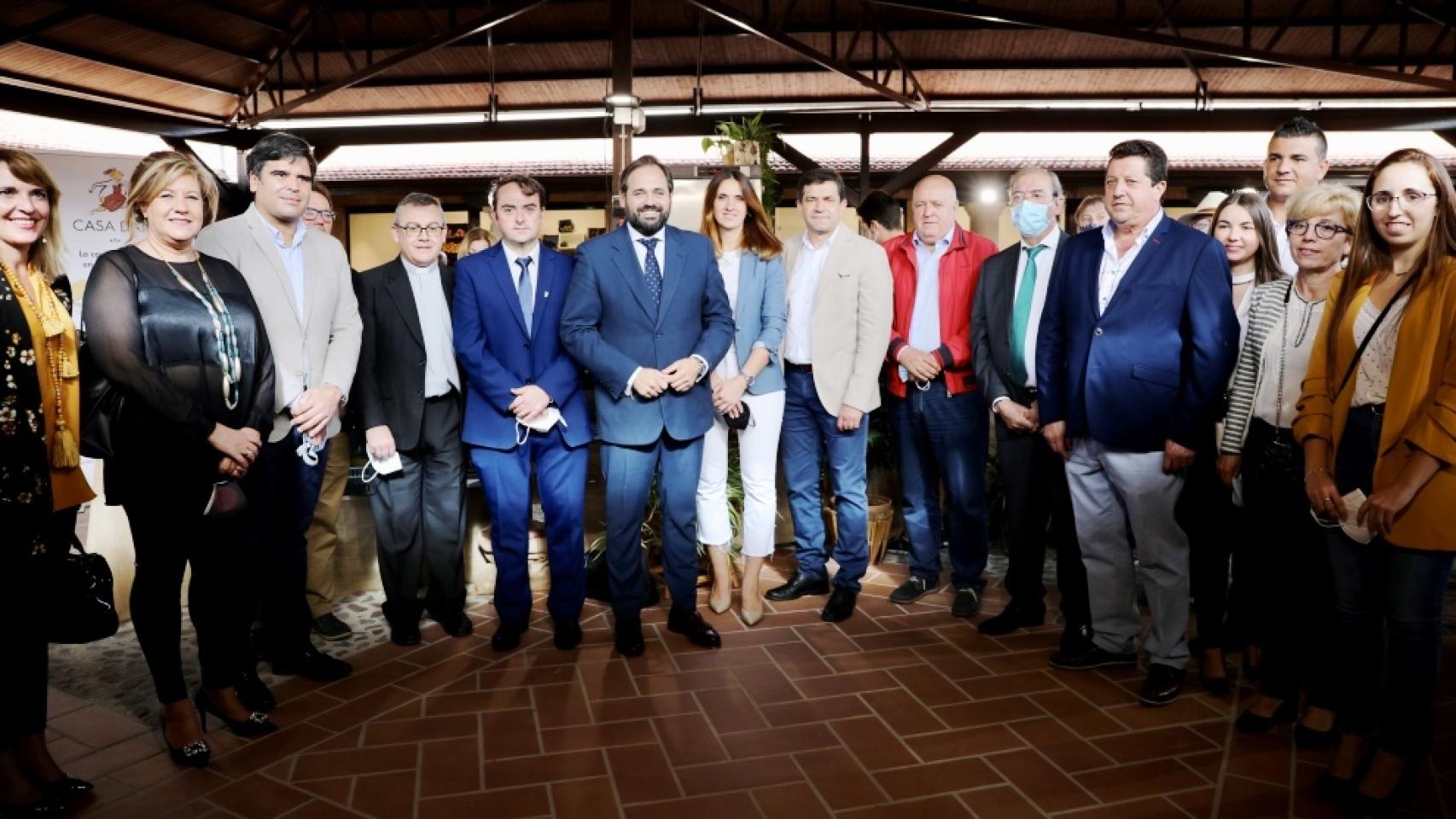 Paco Núñez ha visitado este sábado Moral de Calatrava (Ciudad Real).