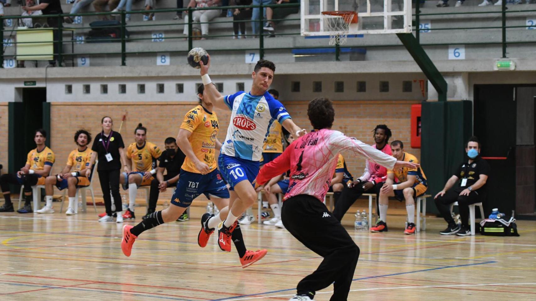 Jesús Melgar, en la victoria del Trops Málaga en Copa del Rey.