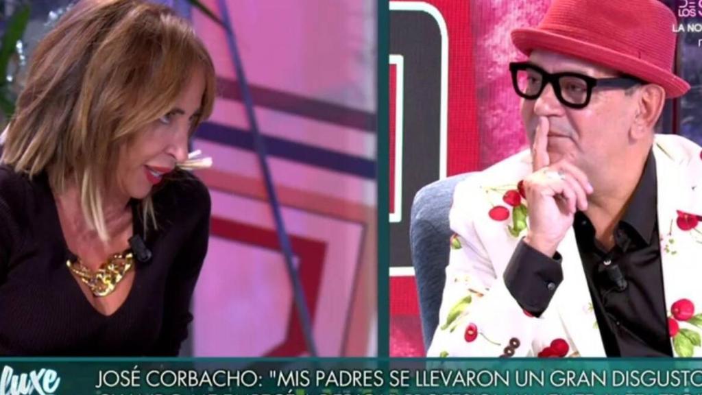 María Patiño agradeció a José Corbacho por haberle echado un capote en su encuentro con Buenafuente.