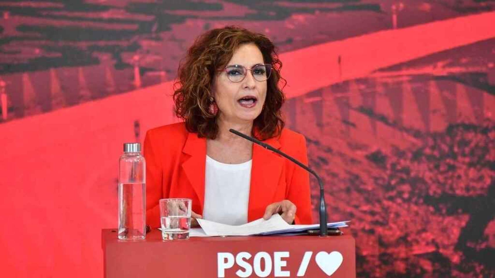María Jesús Montero, ministra de Hacienda.