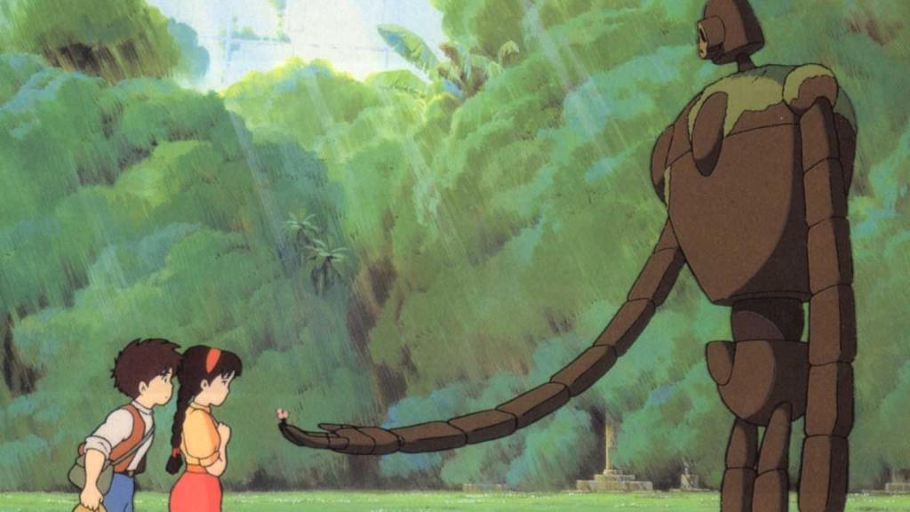 Fotograma de 'El castillo en el cielo'.