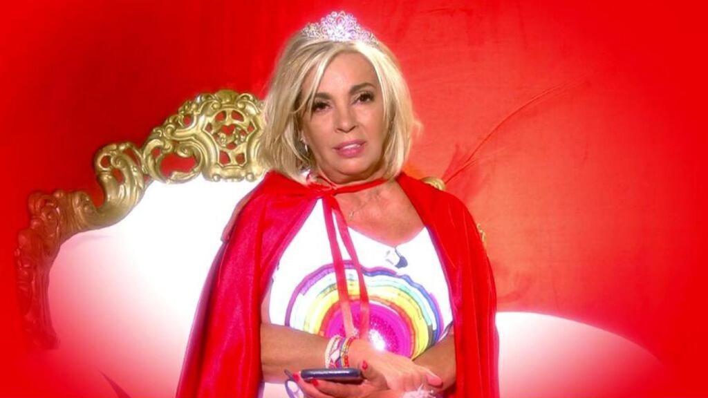 Camen Borrego en el día de su regreso a 'Sálvame'.