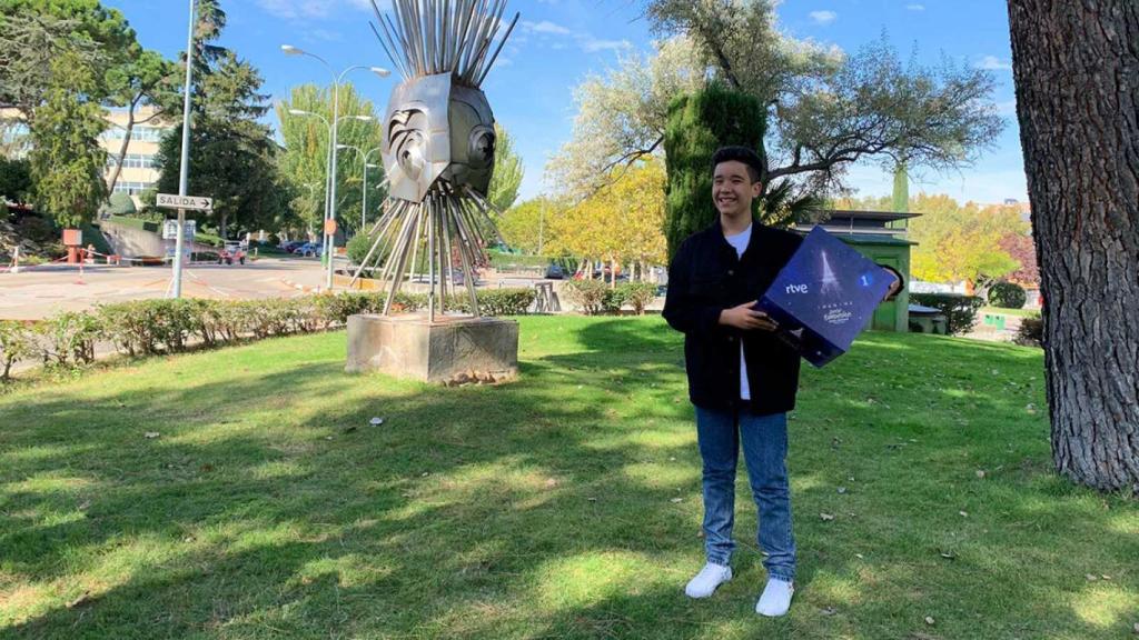 Levi Díaz presenta 'Reír', la canción con la que representará a España en Eurovisión Junior