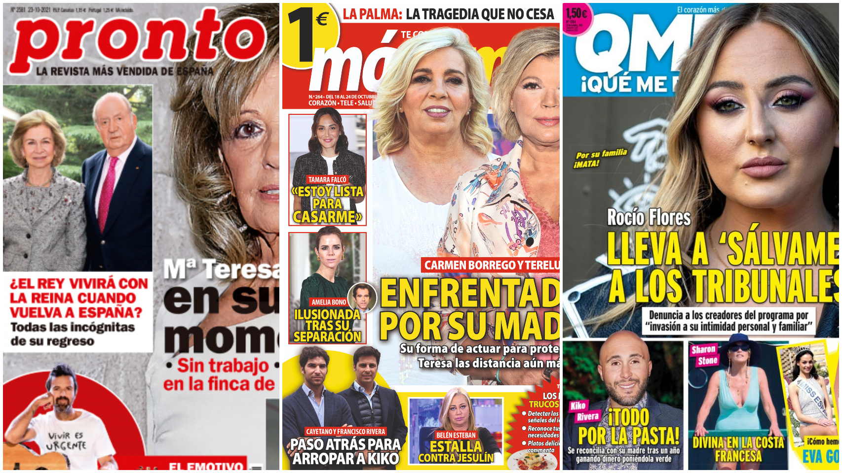 Estas son las revistas de este lunes.