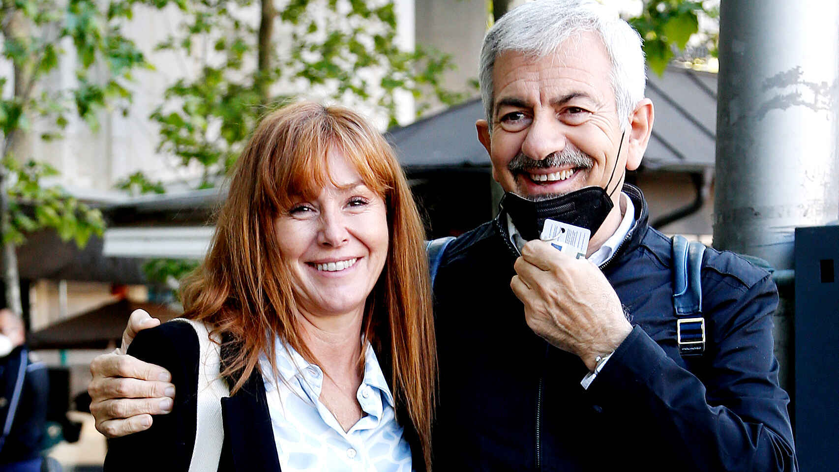 Patricia Santamarina y Carlos Sobera, en una imagen de archivo.
