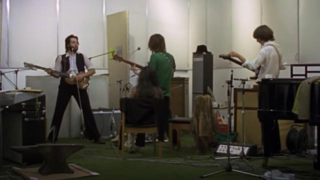 Detalle del trailer de 'Get Back' de Peter Jackson.