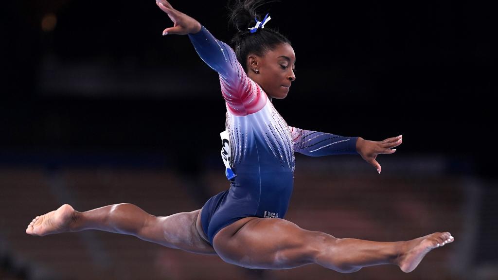 Simone Biles, en los Juegos Olímpicos de Tokio 2020