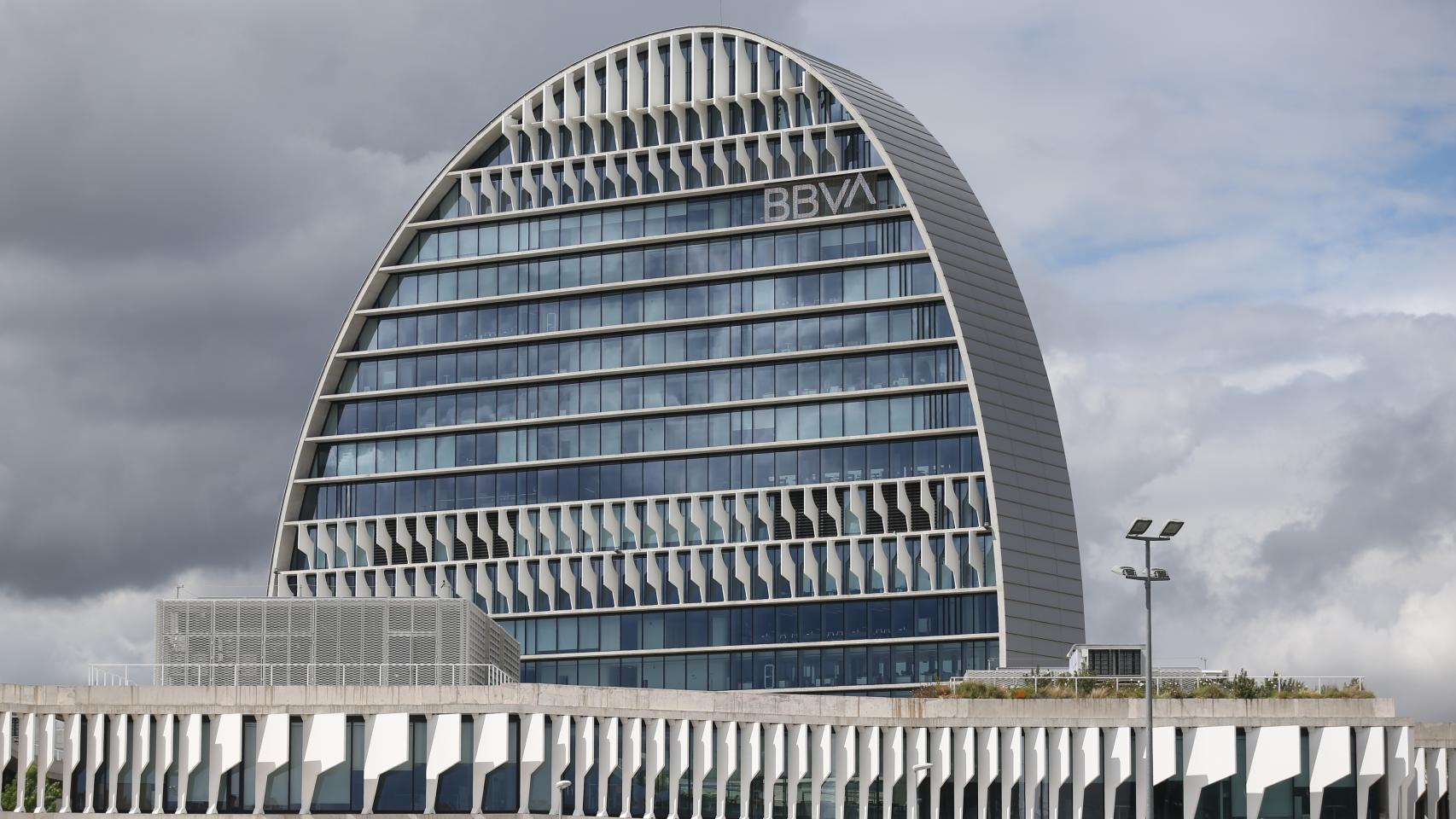 La Vela, sede de BBVA en Madrid.