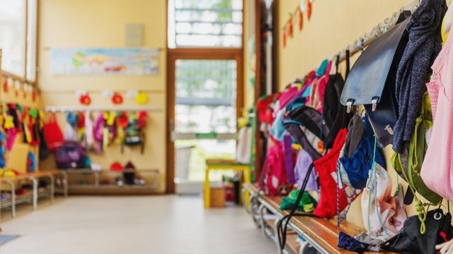Imagen de archivo de una escuela infantil.