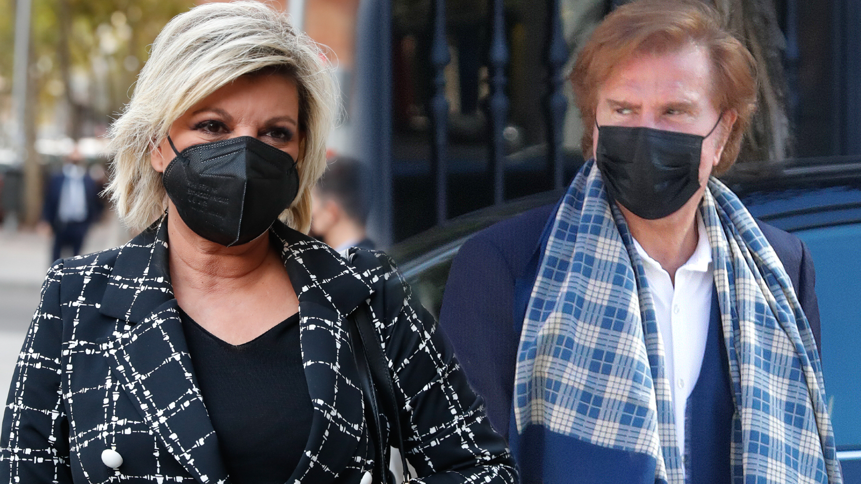 Terelu Campos y Edmundo Arrocet, en un montaje de Jaleos.