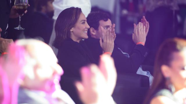 Tamara e Íñigo en el musical 'WAH Madrid'.