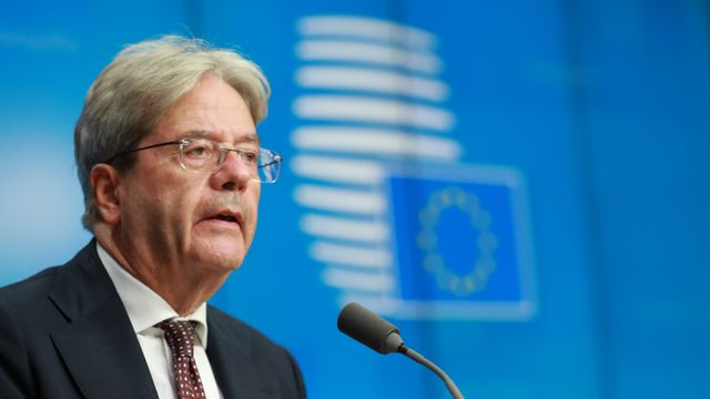El comisario de Asuntos Económicos, Paolo Gentiloni
