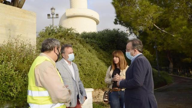 Comienzan las obras del nuevo ascensor panorámico del Parque de la Batería.