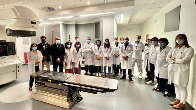 Visita del Conselleiro de Sanidade al CHUO