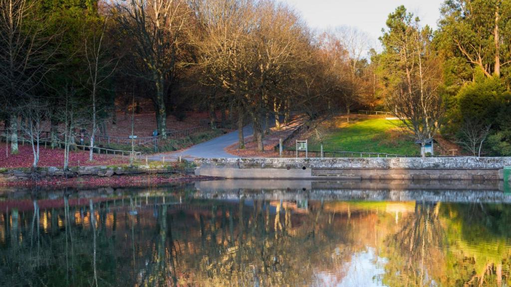 Lago de Castiñeiras, entre Vilaboa y Marín