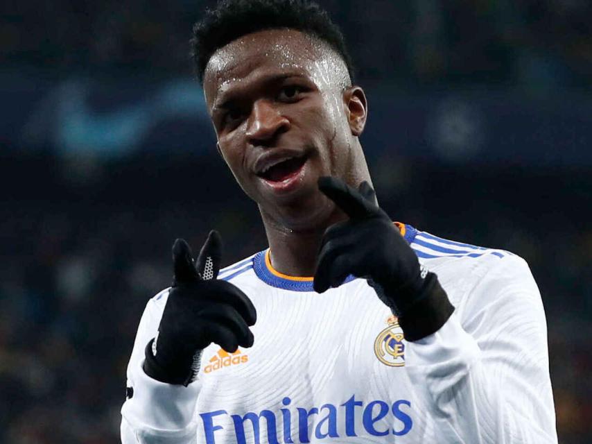 El jugador del Real Madrid Vinícius.