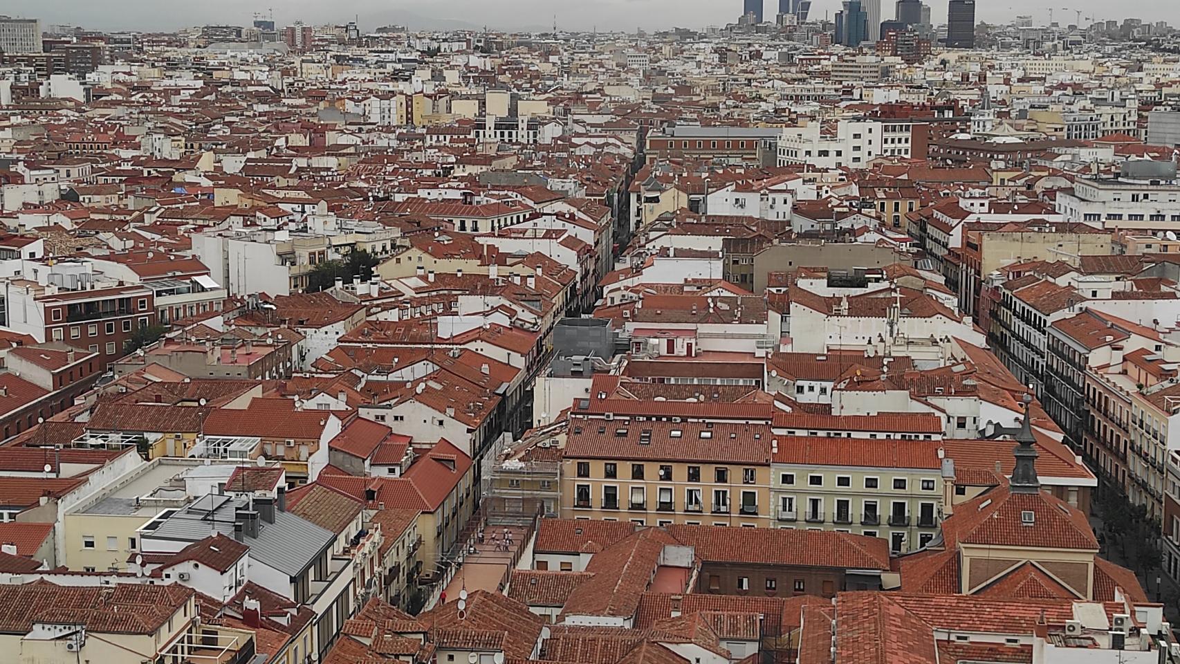 Vista de la ciudad de Madrid.