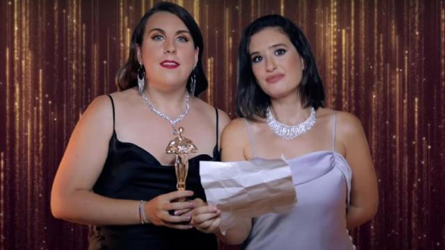 Carolina Iglesias y Victoria Martín.