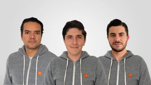 Los fundadores de OnTop, con el colombiano Julián Torres al frente.