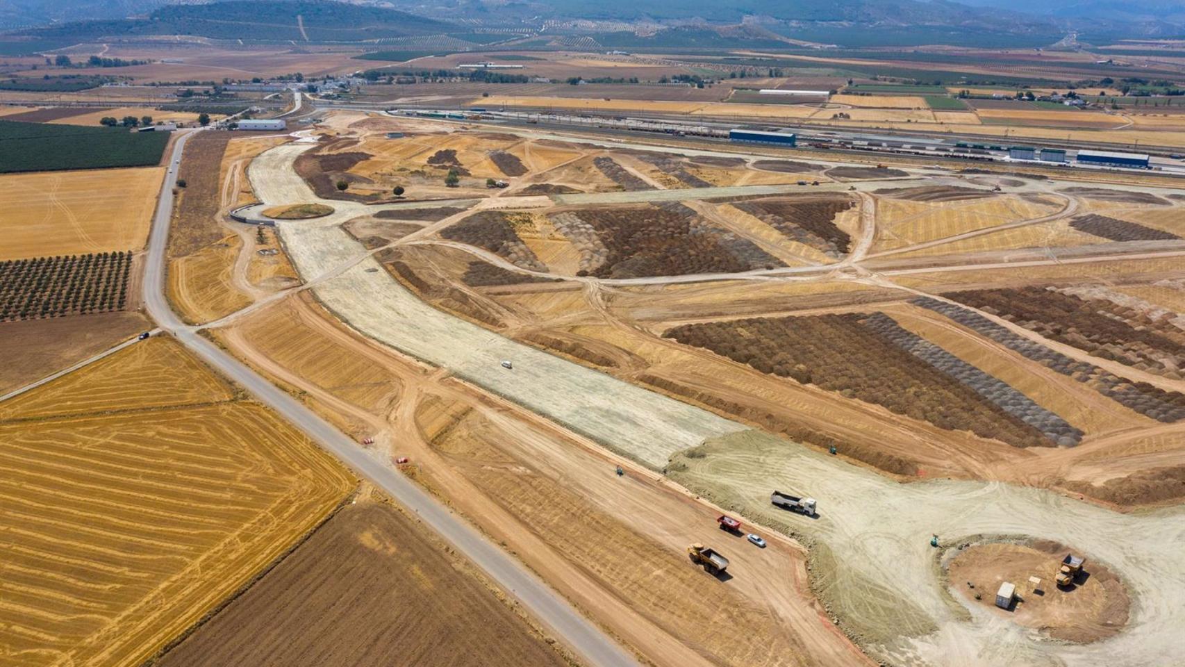 Terrenos del Puerto Seco de Antequera.