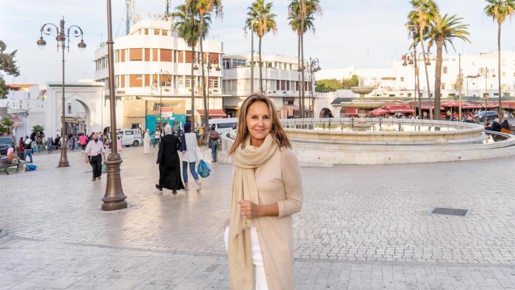 María Dueñas en Tánger, en una imagen de archivo