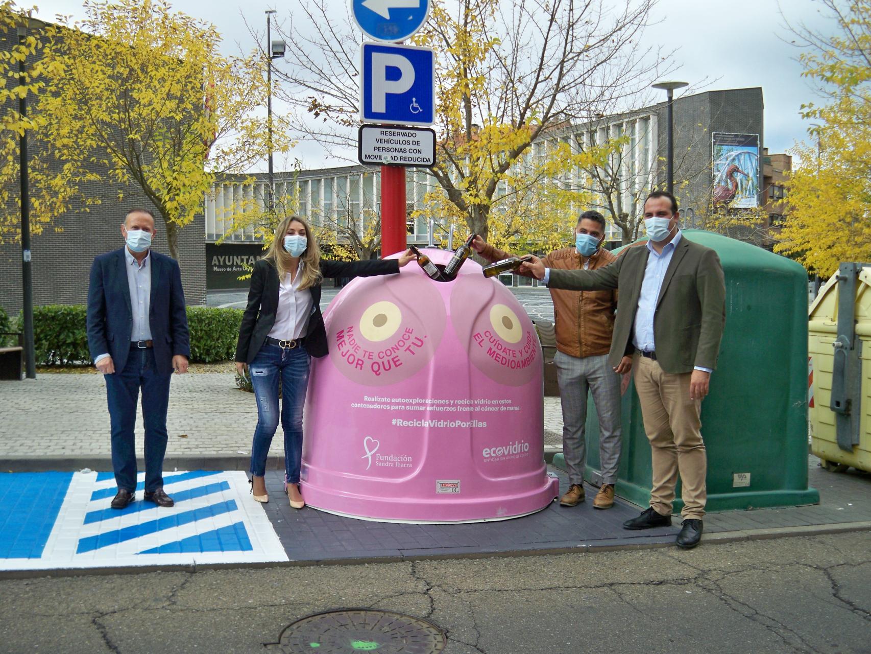 Santa Marta se ha sumado a un proyecto muy bonito que ha puesto en marcha Ecovidrio y que también cuenta con el apoyo de la Diputación