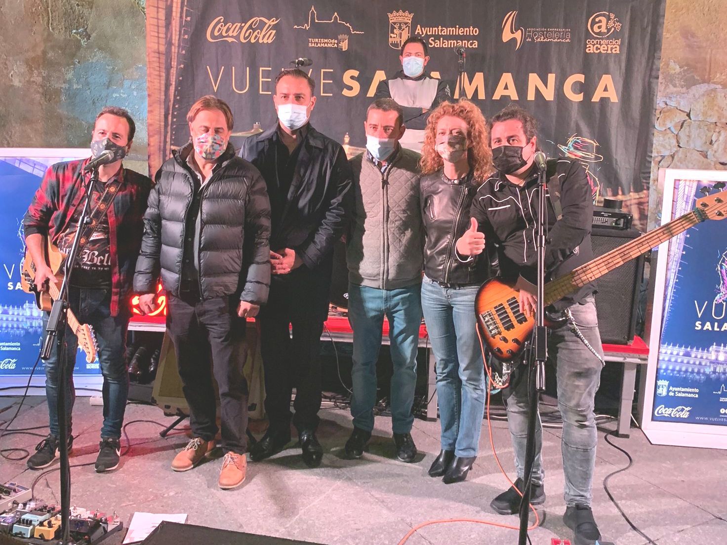 Presentación de 'Vuelve Salamanca', en la zona de Las Úrsulas