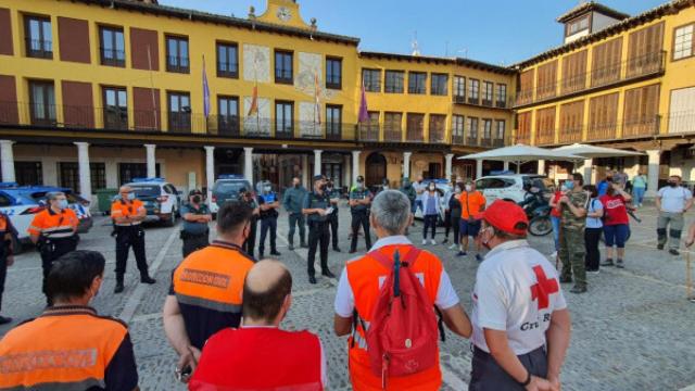 Una de las búsquedas organizadas para localizar al vecino desaparecido