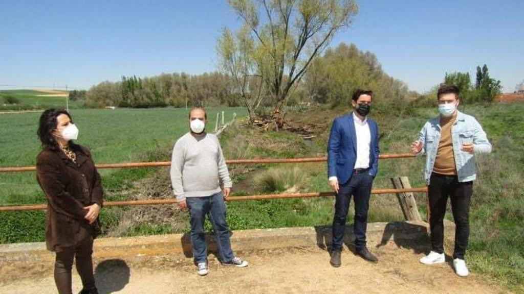 Visita a pueblos de La Guareña de Eduardo Folgado y Antidio Fagúndez