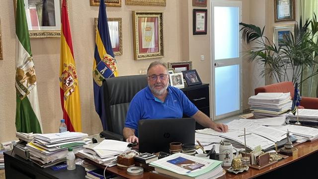 Joaquín Villanova en su despacho.