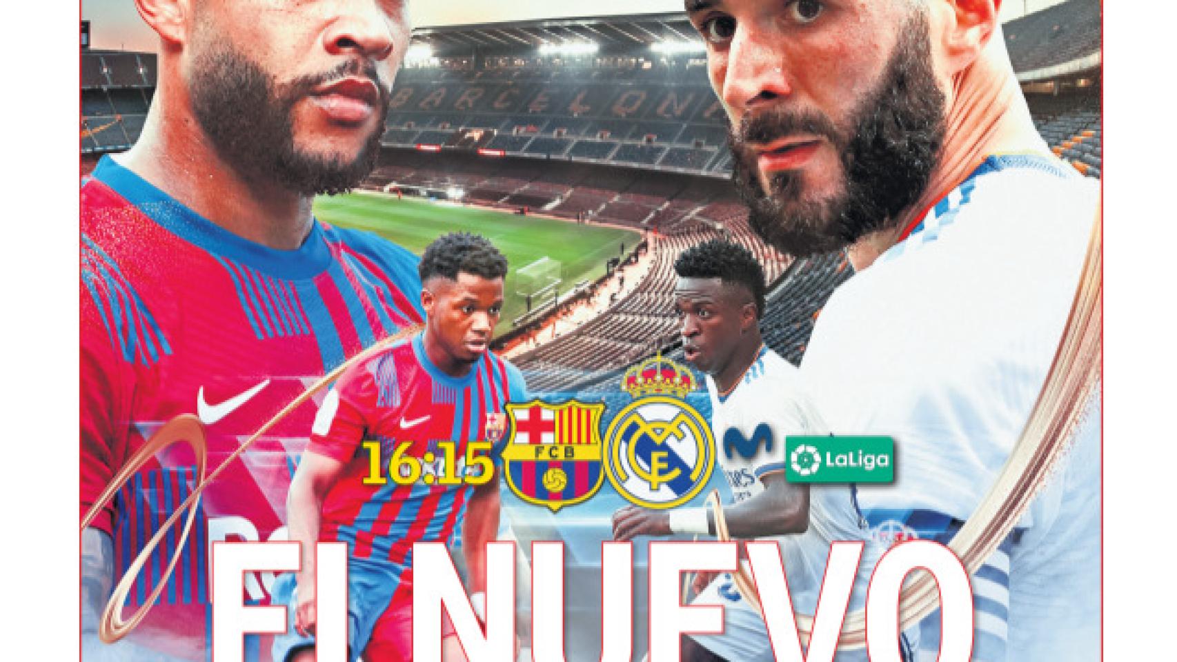 Portada AS, domingo 24 de octubre de 2021