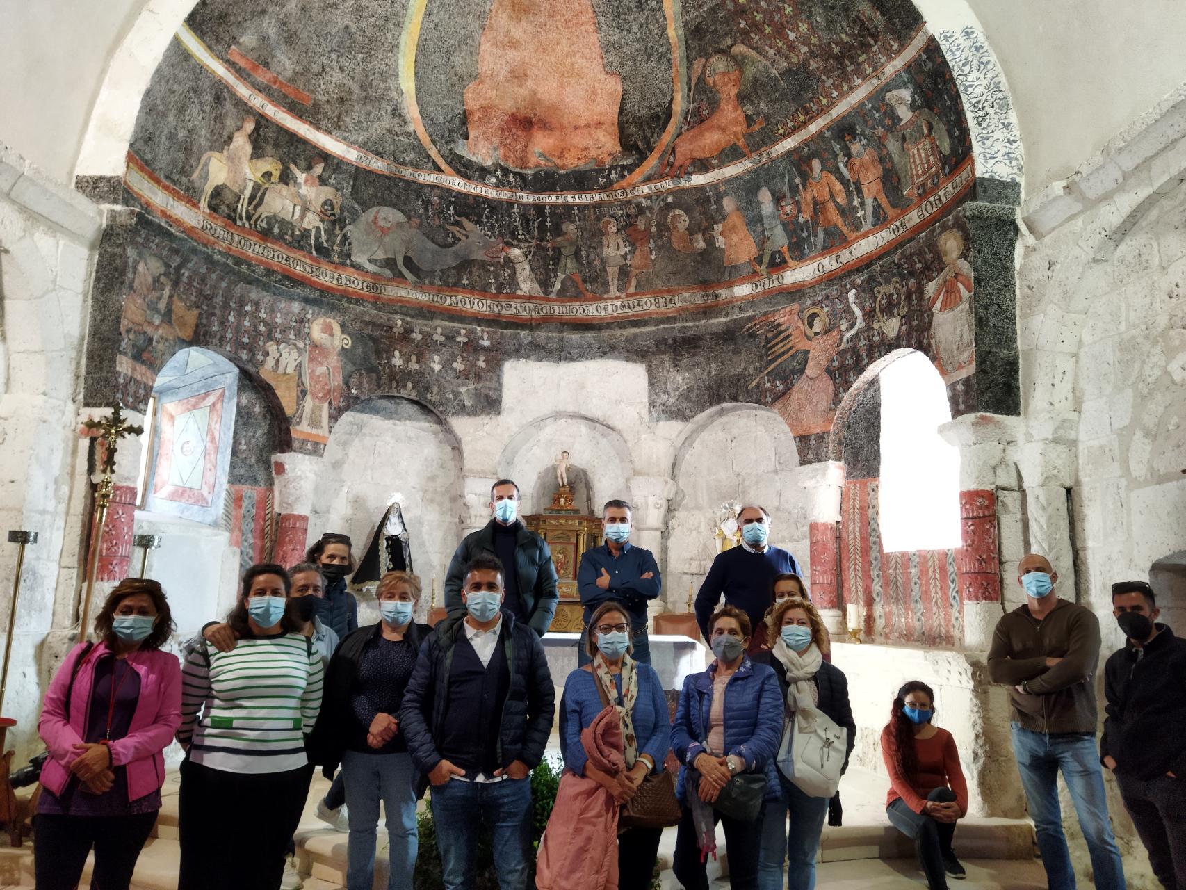 Visita del programa 'Viajero yo te enseñaré Segovia' en Sacramenia