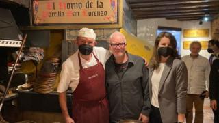 McDowell en La Parrilla de San Lorenzo