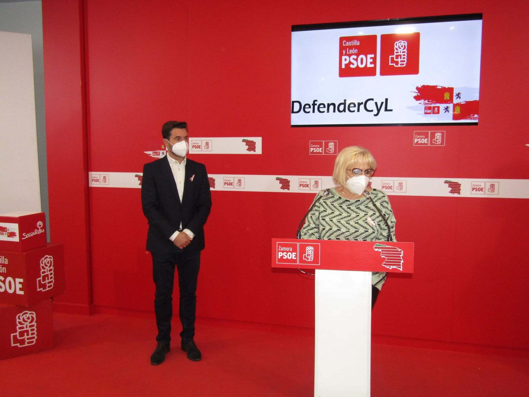 Imagen de archivo de la procuradora socialista Inmaculada García Rioja.