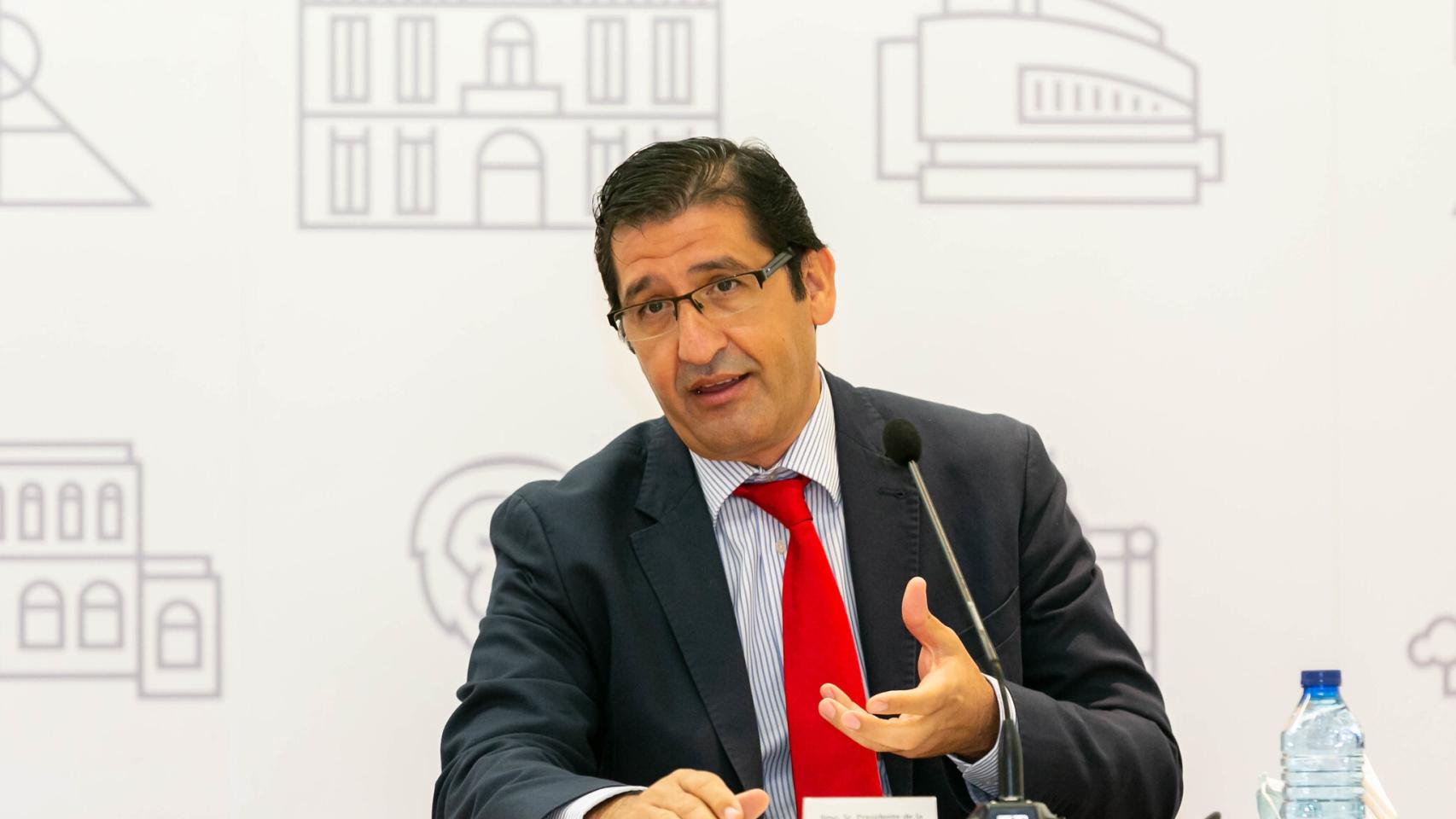 José Manuel Caballero, presidente de la Diputación de Ciudad Real, en una imagen de archivo