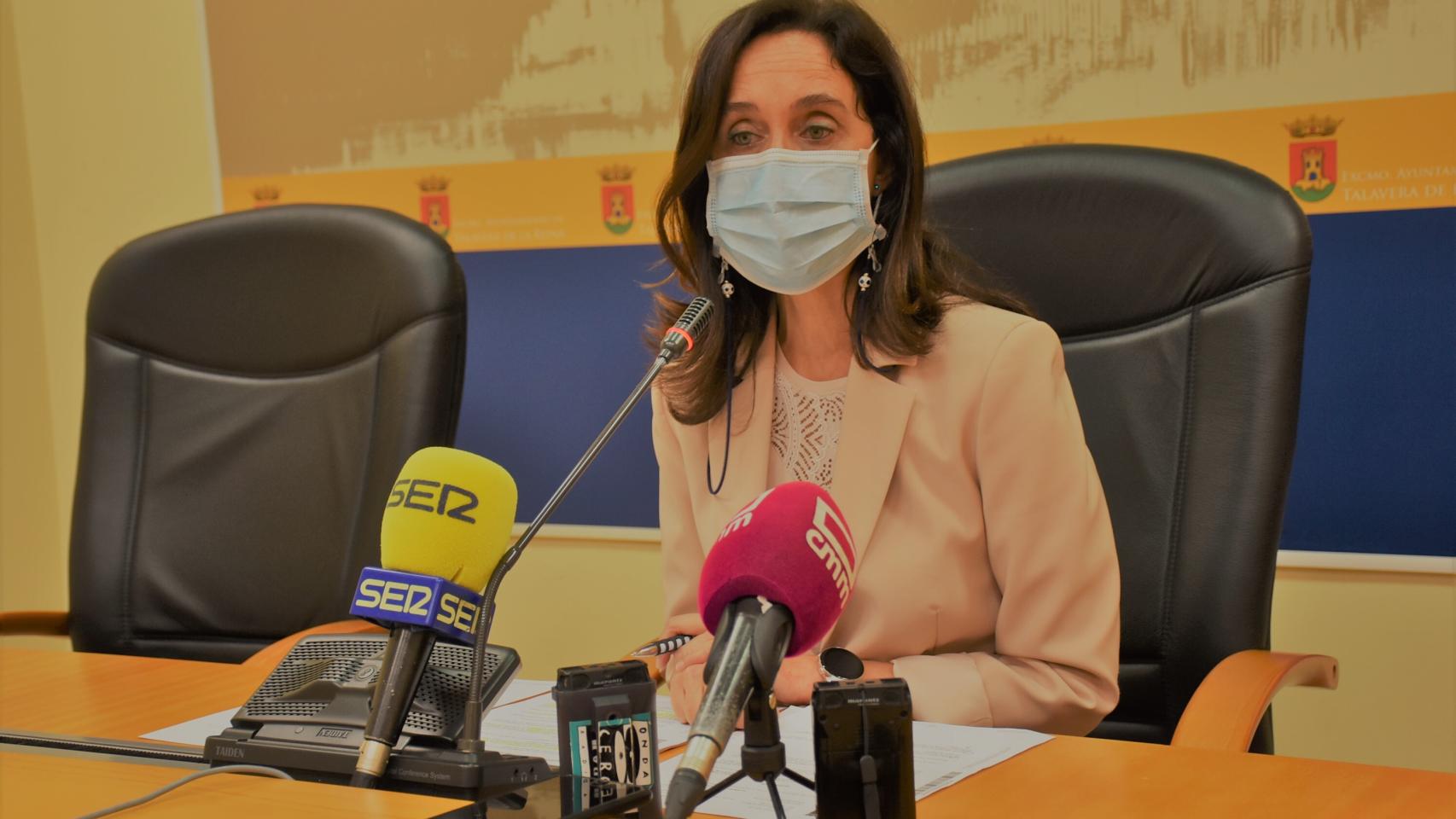 Flora Bellón, portavoz del Ayuntamiento de Talavera de la Reina y concejala de Seguridad.