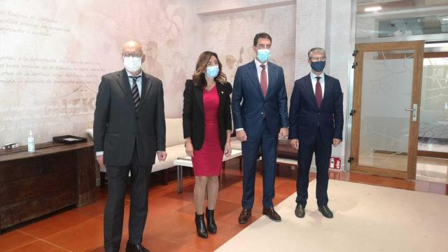 Reunión en la sede del Gobierno Vasco para ultimar el protocolo entre ambas comunidades