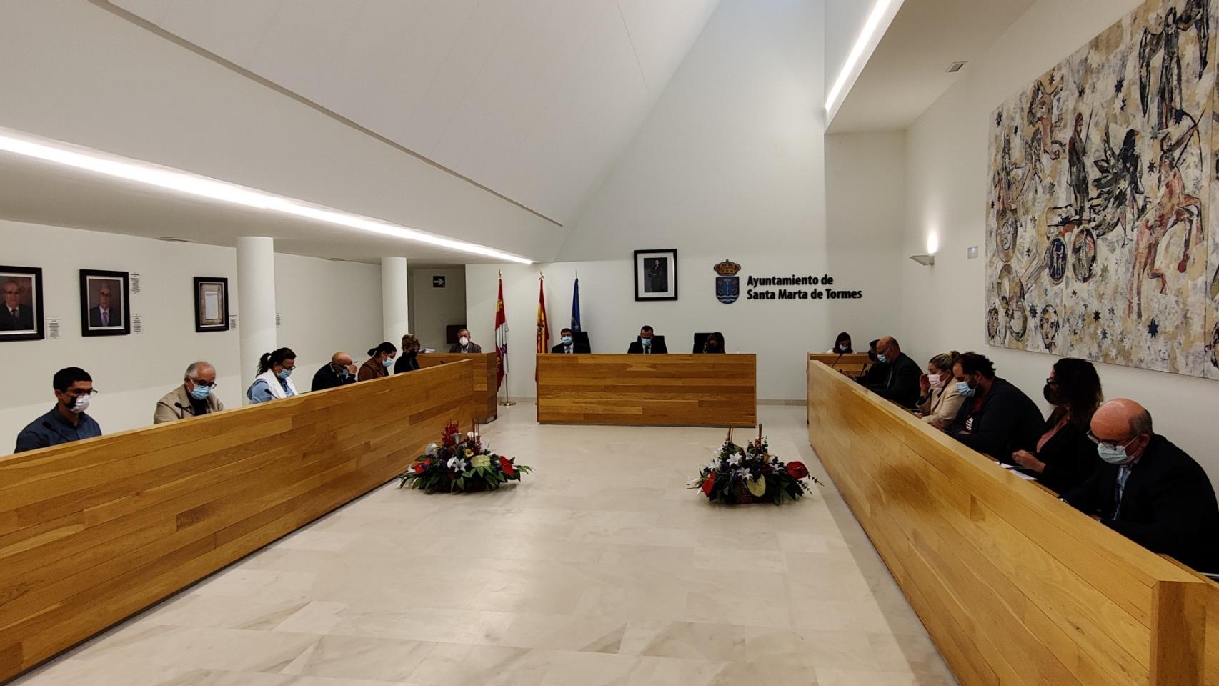 Un pleno del Ayunamiento de Santa Marta