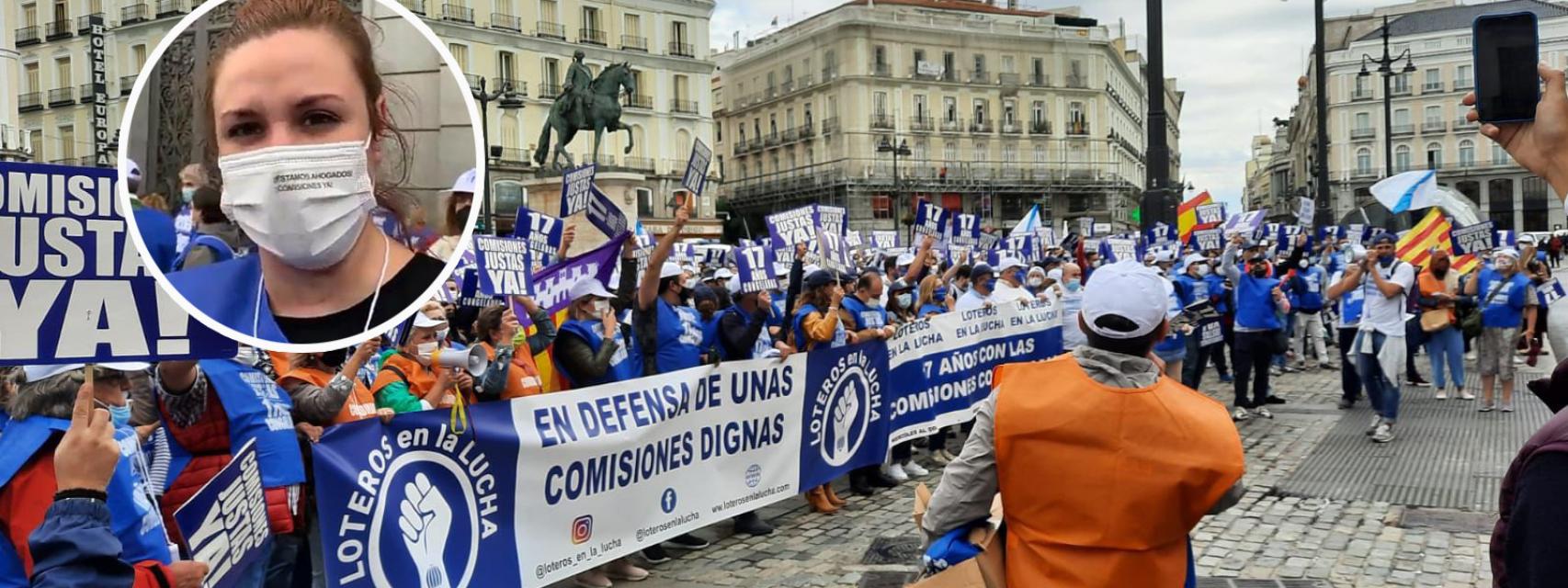Laura Puentes Sastre nos cuenta el conflicto que existe con las comisiones de la lotería