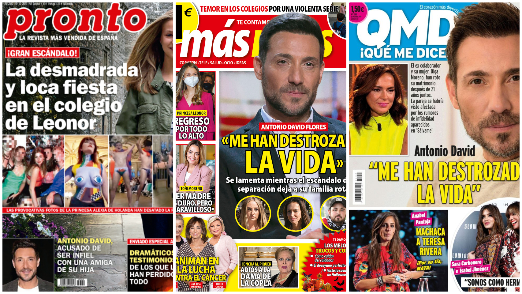 Estas son las revistas de este lunes.