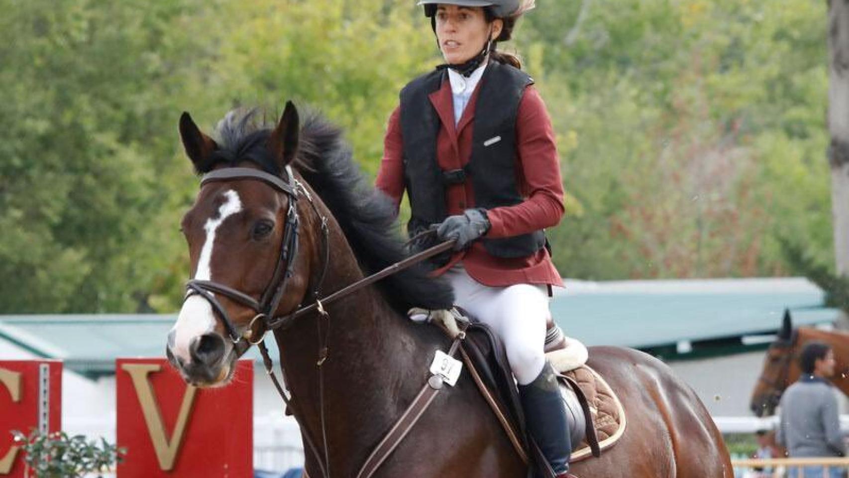 Elena Legarra, la amazona fallecida en Navarra por una coz de su caballo