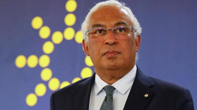 El primer ministro de Portugal, António Costa, durante una cumbre en Oporto.