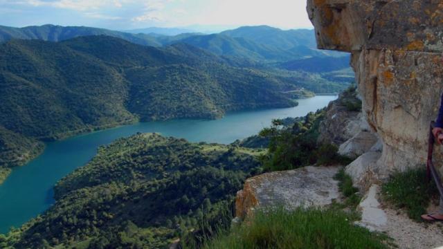 Imagen de uno de los pueblos más bonitos de España, situado en el noreste peninsular.