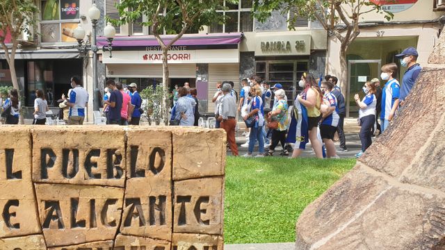 La asociación  Herculanos, que mantienen su desacuerdo con la gestión del club, reivindican su historia.