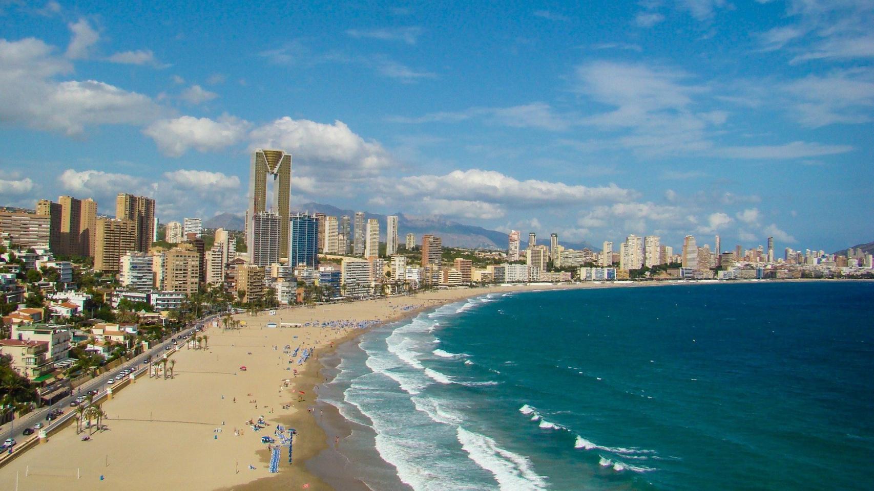 Benidorm y Valencia lideran la ocupación turística en la Comunidad Valenciana con un 70%.