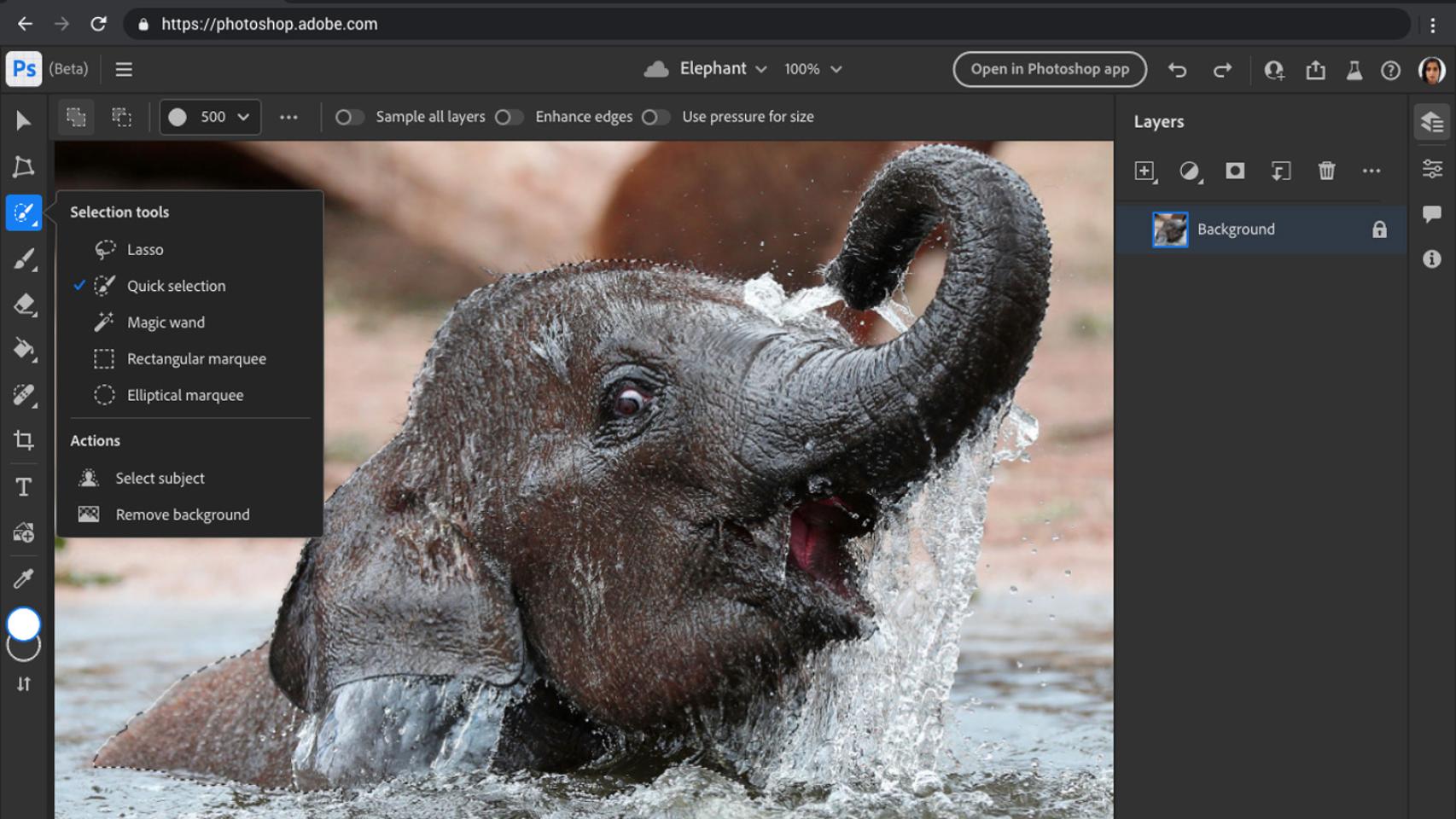 Photoshop en navegador