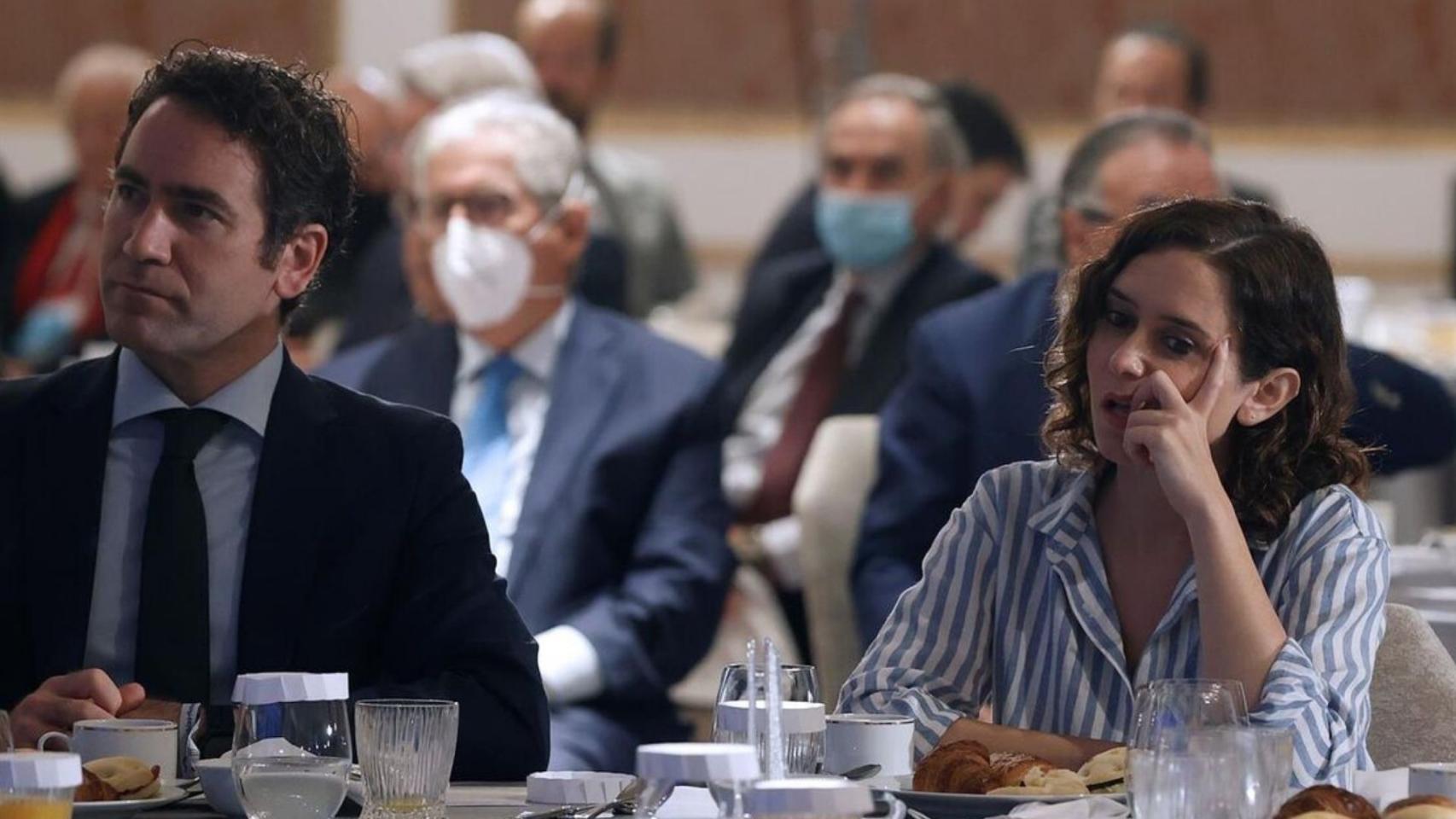 Teodoro García Egea e Isabel Díaz Ayuso.